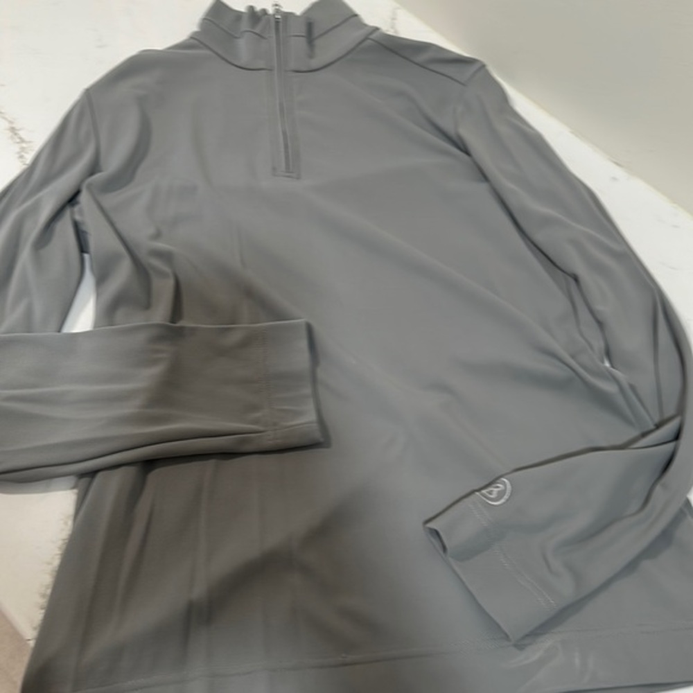 Bogner Base Layer Zip Up Top Euc - image 1
